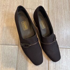 EUC Munro brown heels, size 8